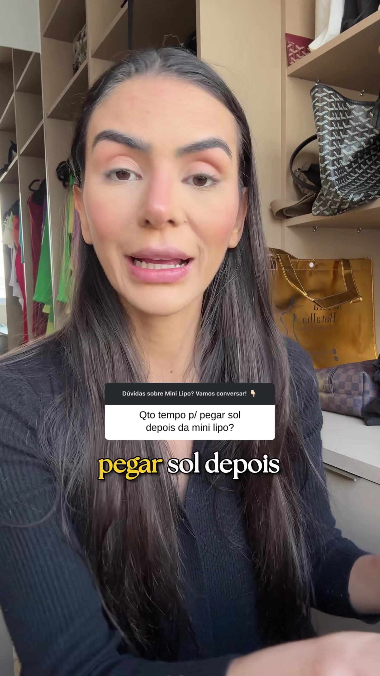 Quanto tempo é preciso esperar para pegar sol após uma mini lipoaspiração?
