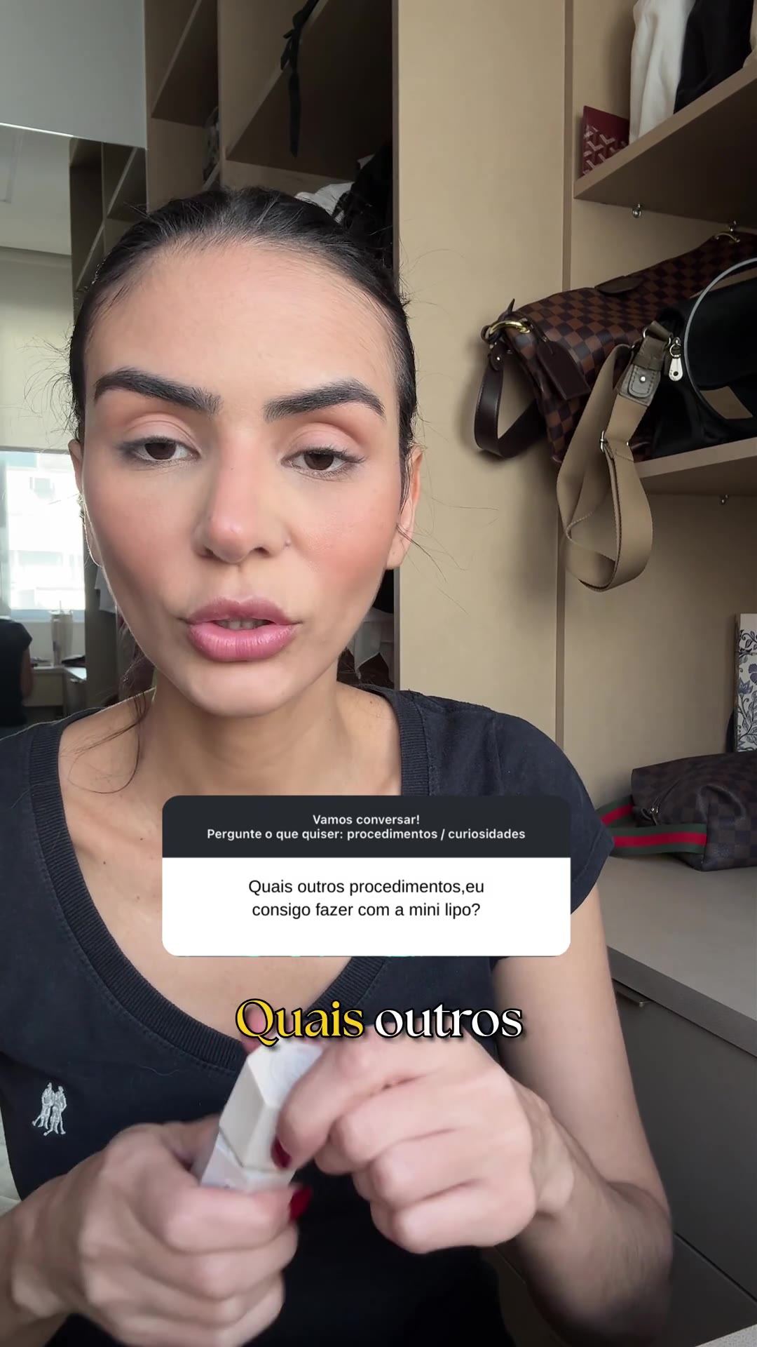 Quais procedimentos podem ser combinados com a mini lipoaspiração?