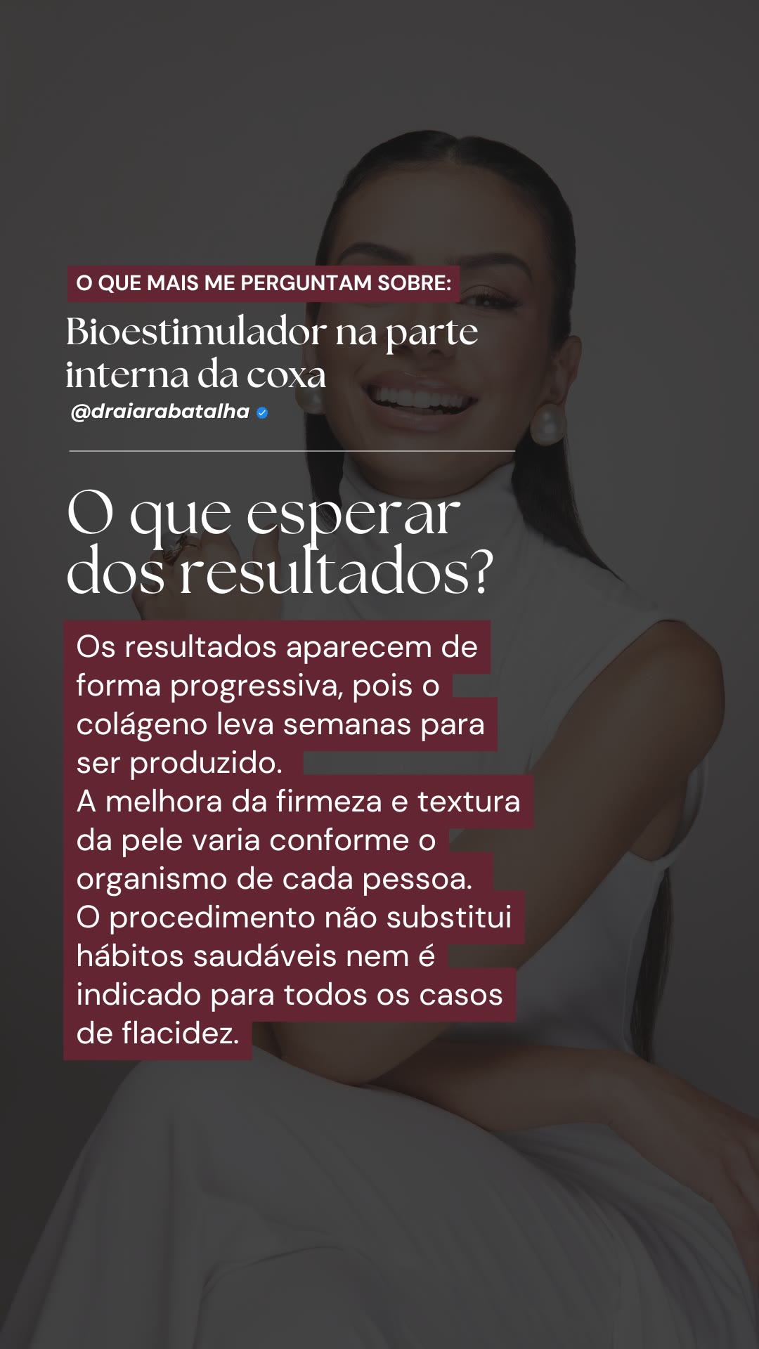 Quais resultados posso esperar do bioestimulador?