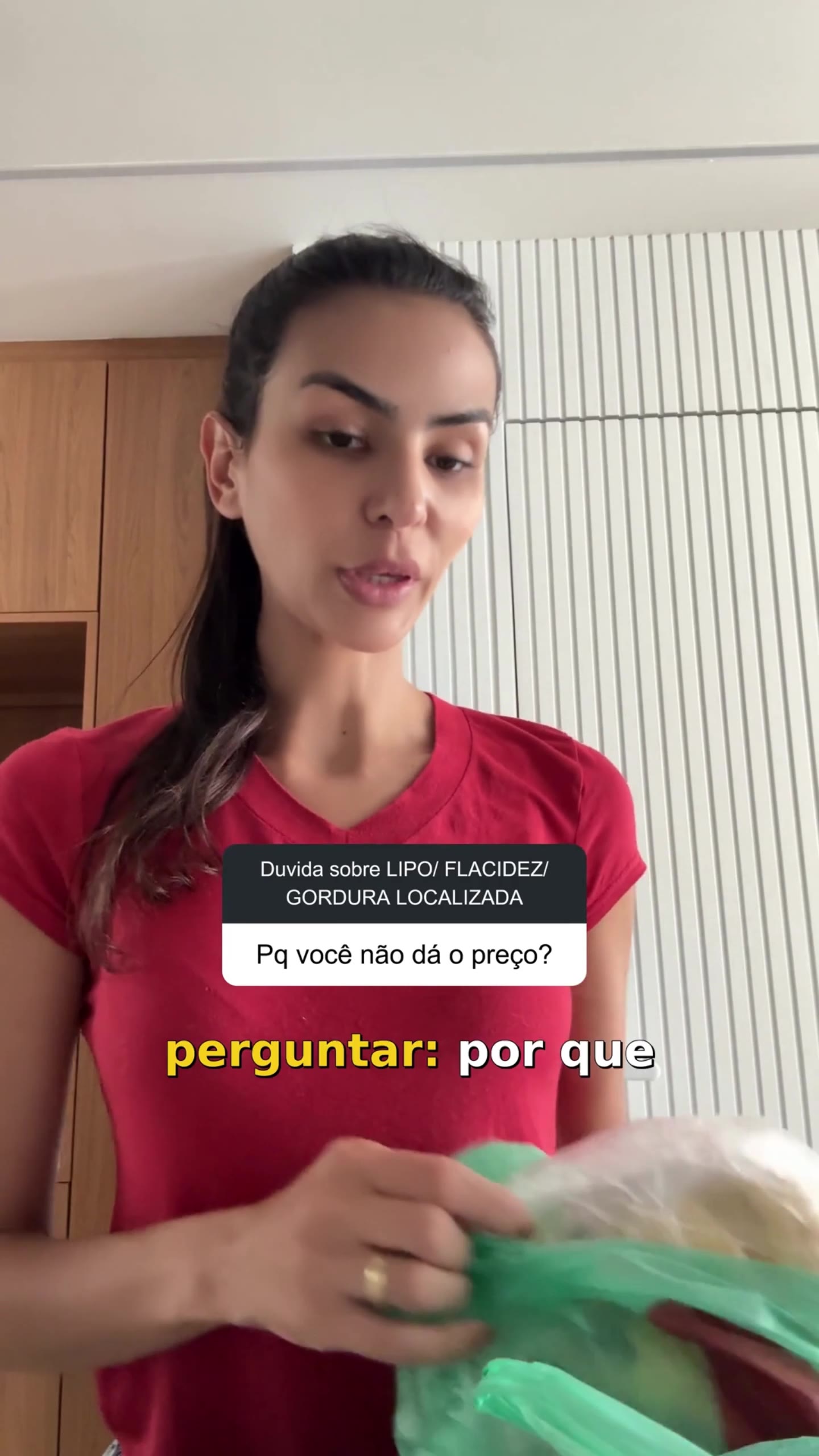 Por que o preço da lipoaspiração, flacidez ou gordura localizada não é informado antes da consulta?