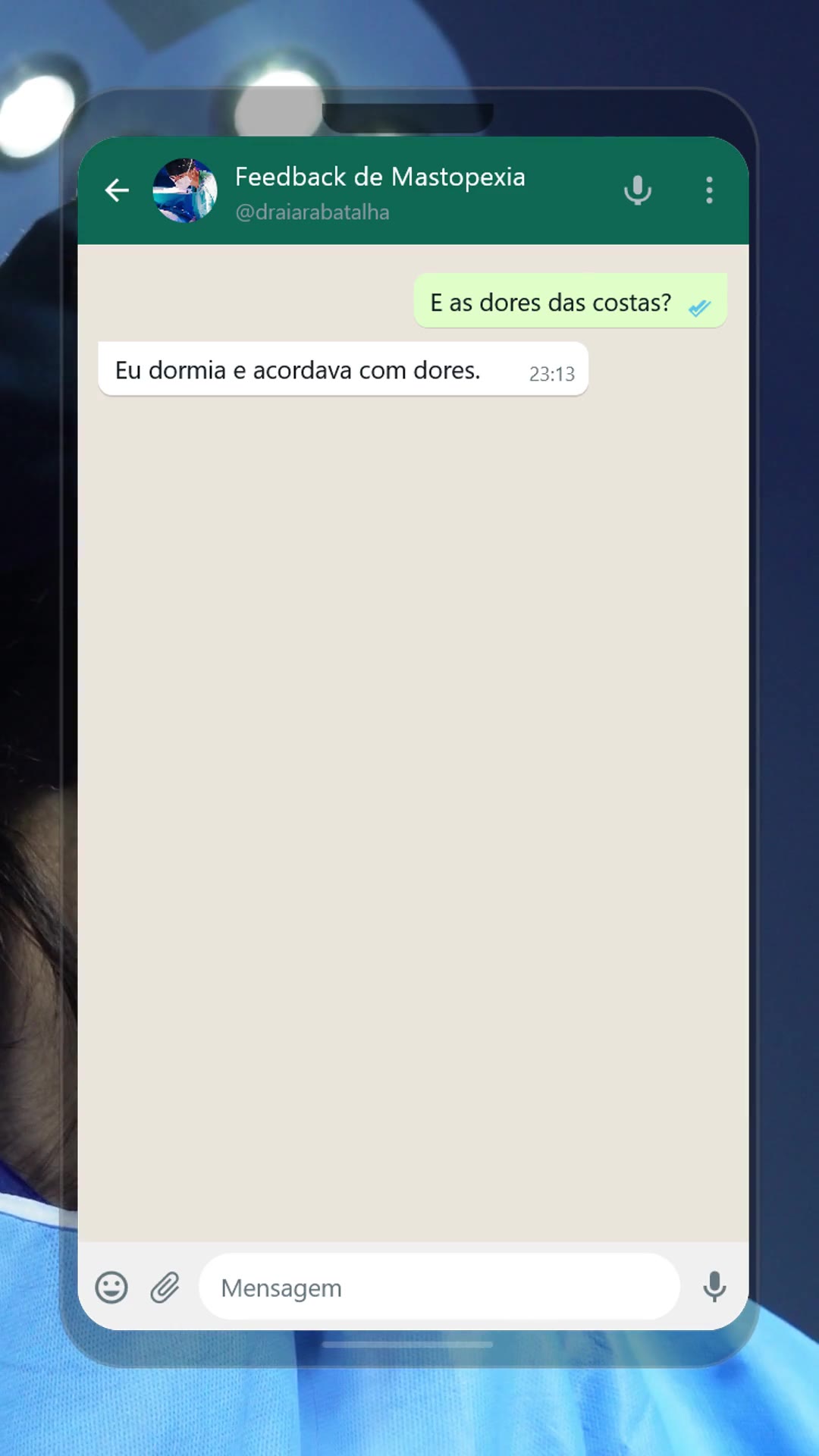 A mastopexia pode aliviar dores nas costas?