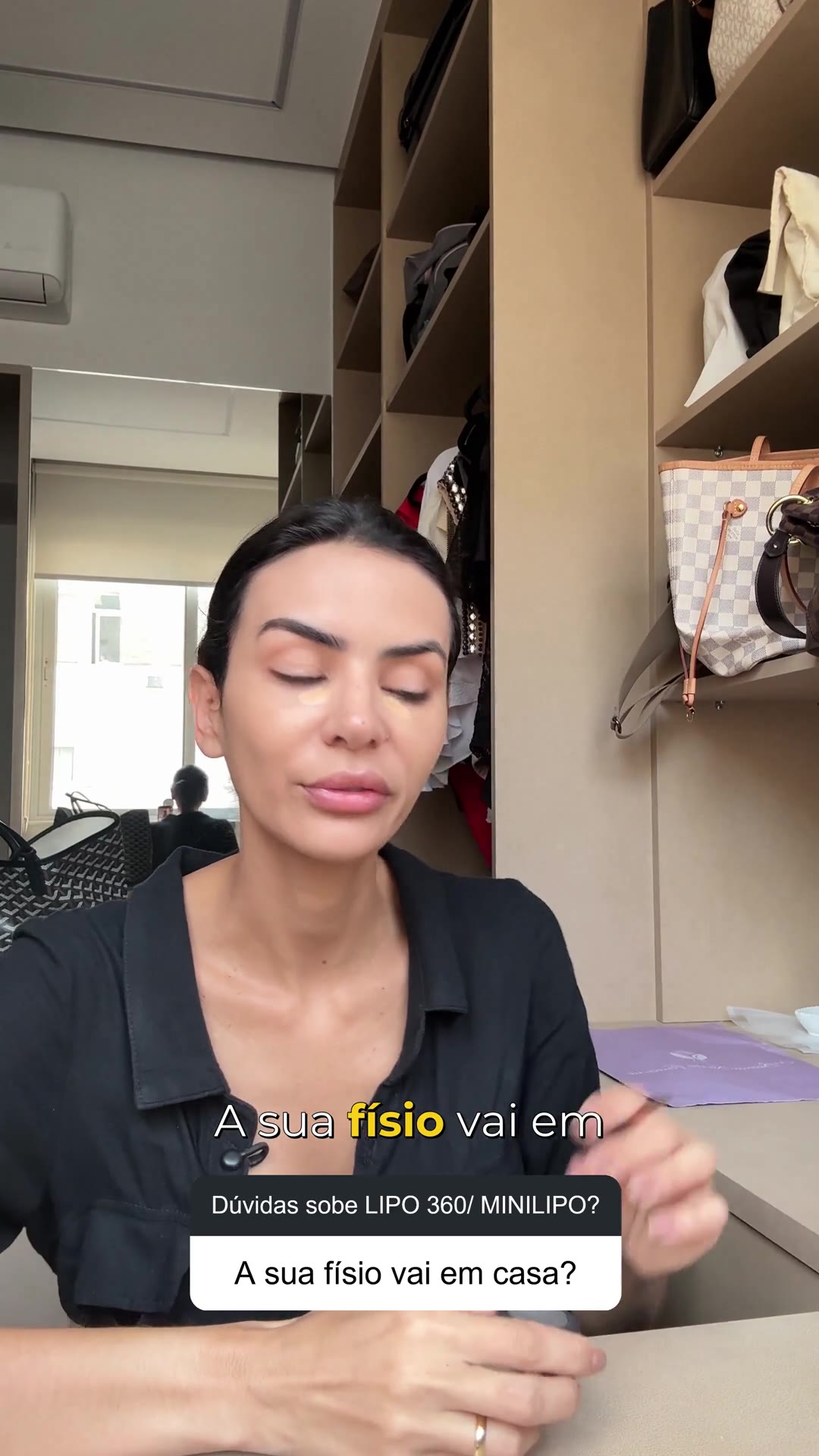 A fisioterapeuta realiza atendimentos pós-operatórios em domicílio?