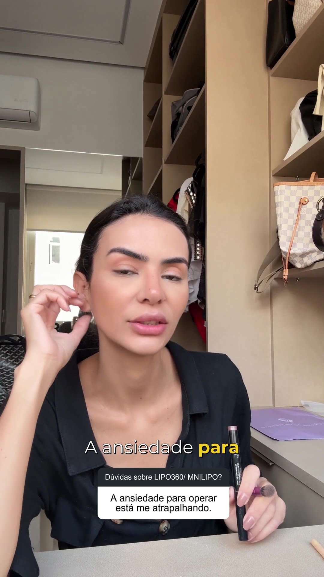 Como posso lidar com a ansiedade pré-operatória que está me atrapalhando?