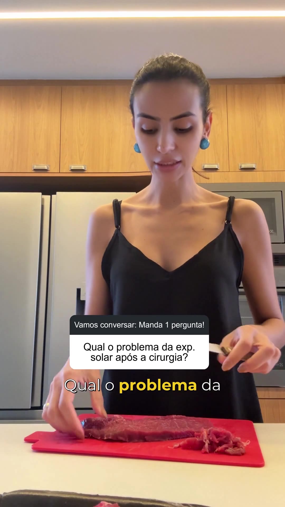 Qual o problema da exposição solar após a cirurgia?